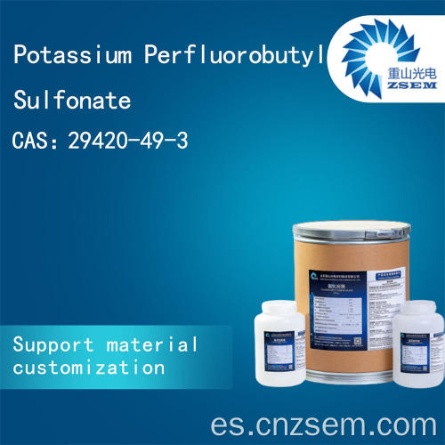 Materiales fluorados de potasio perfluorobutil sulfonato